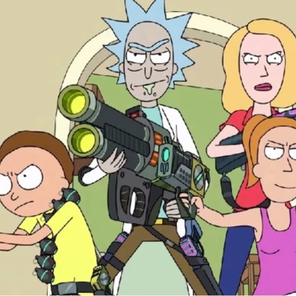Rick and Morty Laser Gun Light Sound Cosplay Costume Prop Cartoon Network - Picture 3 of 7